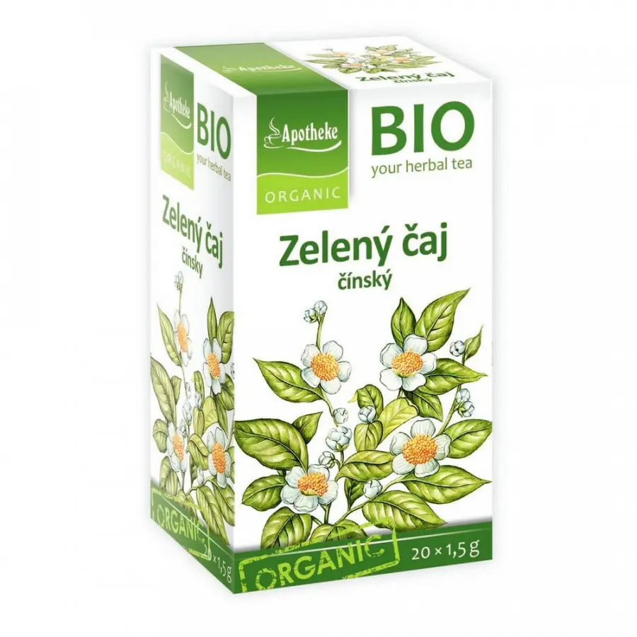 Apotheke BIO Zelený čaj 20 x 1,5 g