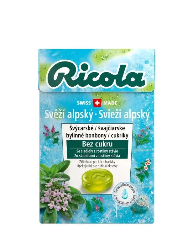 Ricola Svěží alpský 20x40g