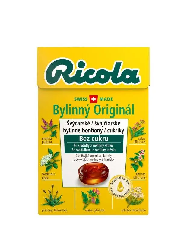 Ricola Originální bylinná směs 20x40g