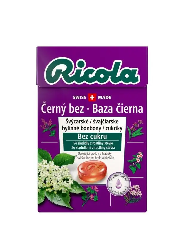 Ricola Černý Bez 40g