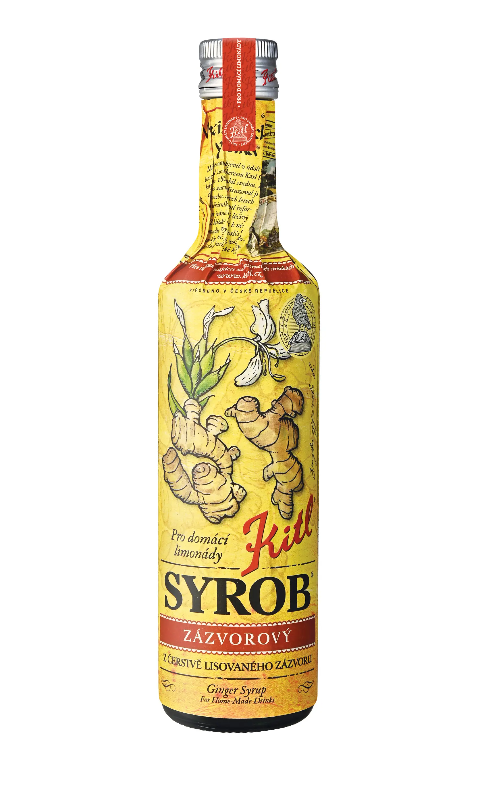 Kitl Syrob Zázvorový 0,5 l