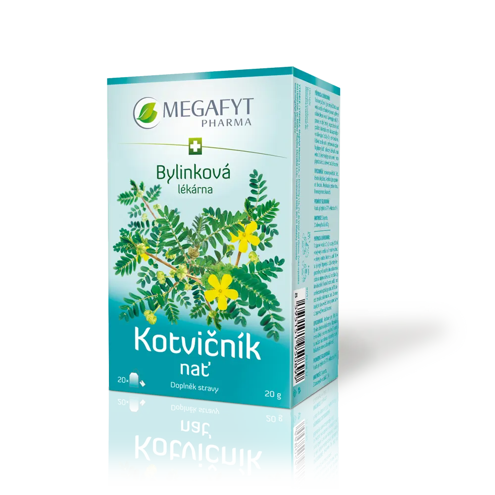 Megafyt čaj Bylinková lékárna Kotvičník 20x1,5g