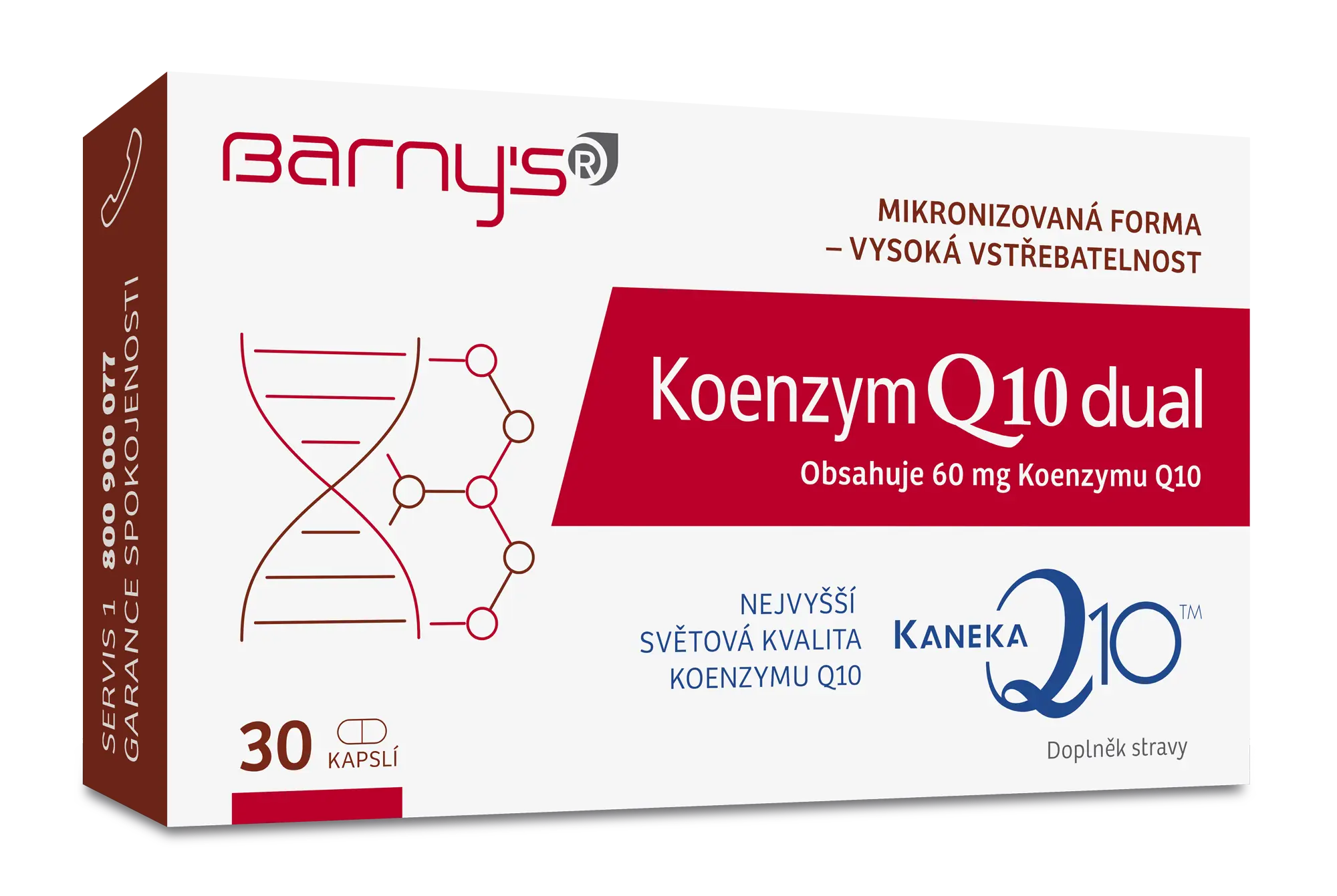 Barny`s Koenzym Q10 Dual 60 mg 30 kapslí