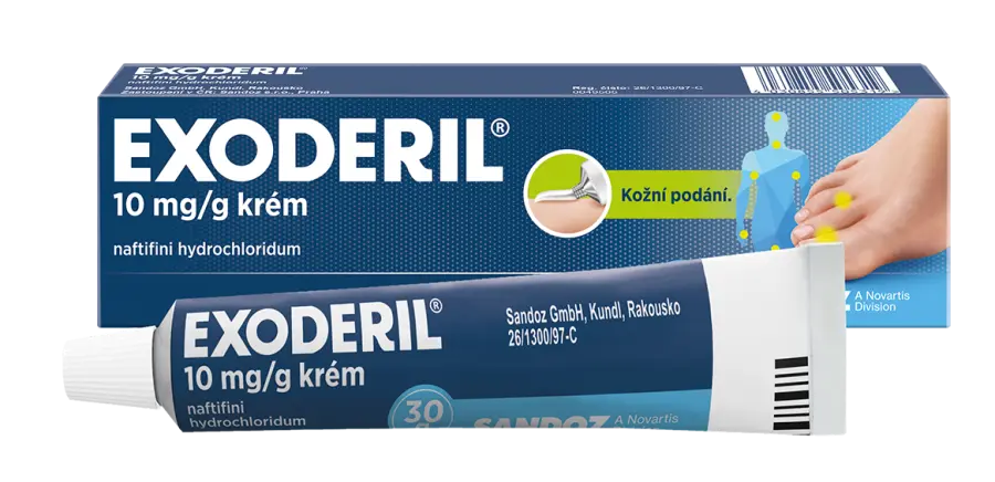 EXODERIL krém 10 mg 30 g | Alphega.cz