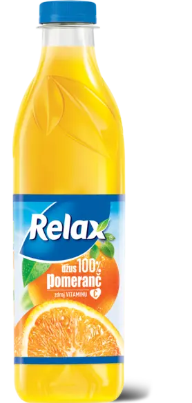 Relax 100% pomeranč PET 0.3l