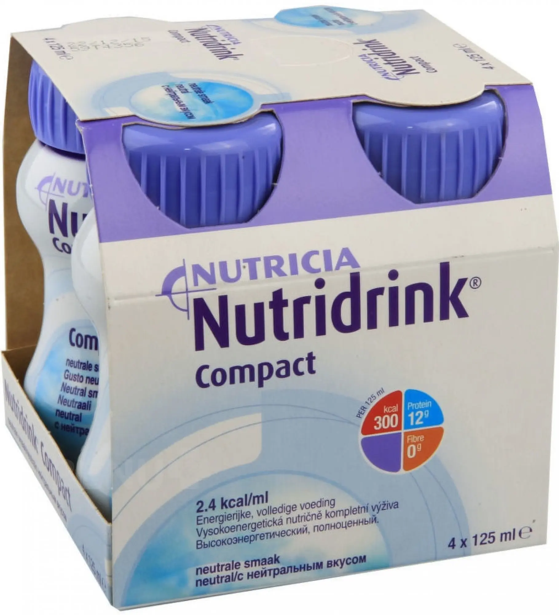 Nutridrink Compact Neutral por.sol. 4 x 125 ml