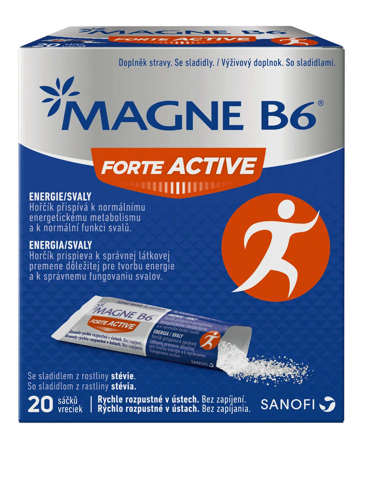 Magne B6 Forte Active 20 sáčků