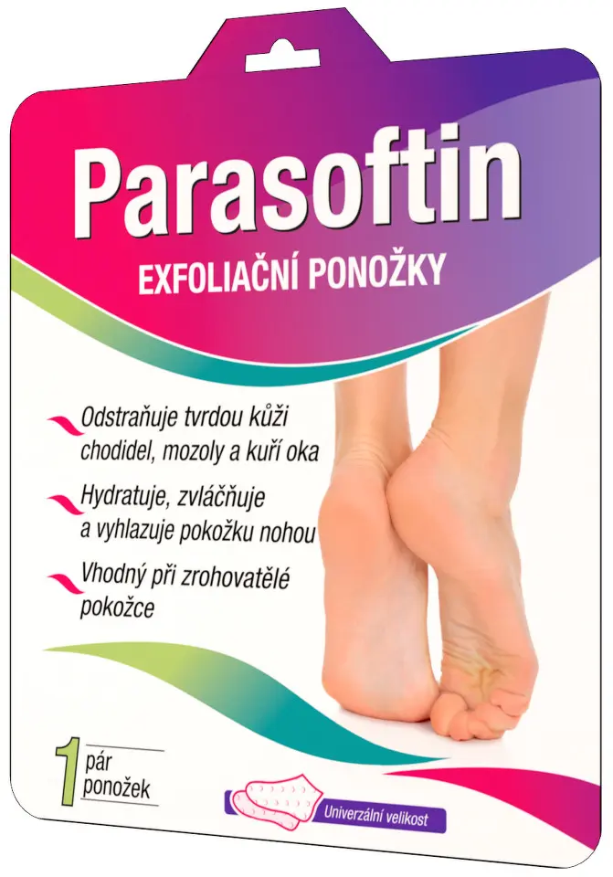 Naturprodukt Parasoftin exfoliační ponožky 1 pár