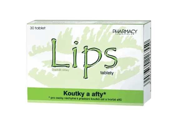 Pharmacy Laboratories S.C. Lips koutky a afty 30 tablet 1 tablet