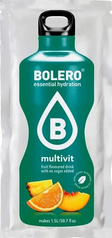 BOLERO Multivitamín inst.nápoj bez cukru 8 g