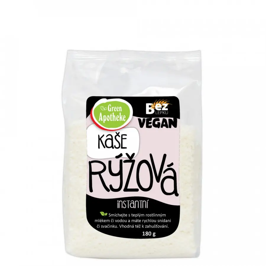 Green Apotheke Kaše rýžová instantní 180 g