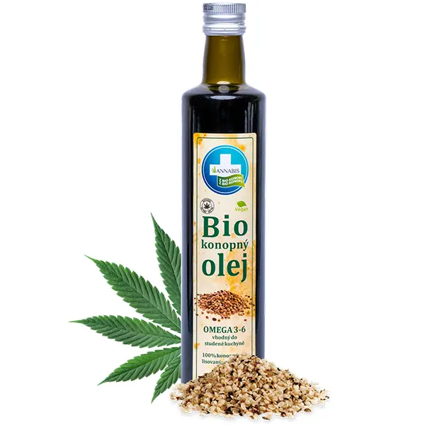 Annabis Bio 100% konopný olej 500 ml