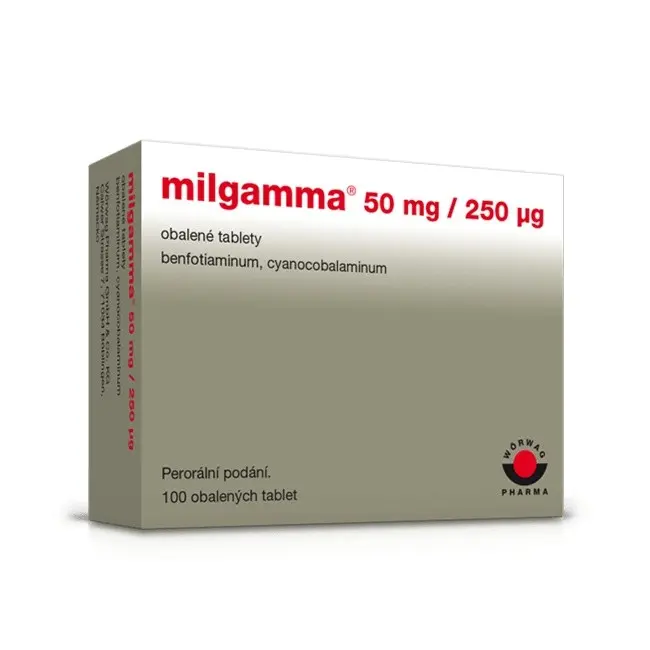 milgamma 50 mg/250mcg.tbl.obd.100