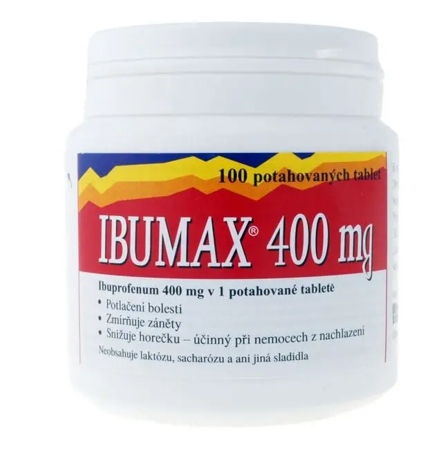 Ibumax 400 mg por.tbl.flm. 100 x 400 mg