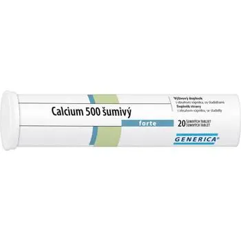 Generica Calcium 500 šumivý Forte eff.20 tablet