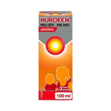 Nurofen pro děti Jahoda 20mg/ml POR SUS 100 ml II