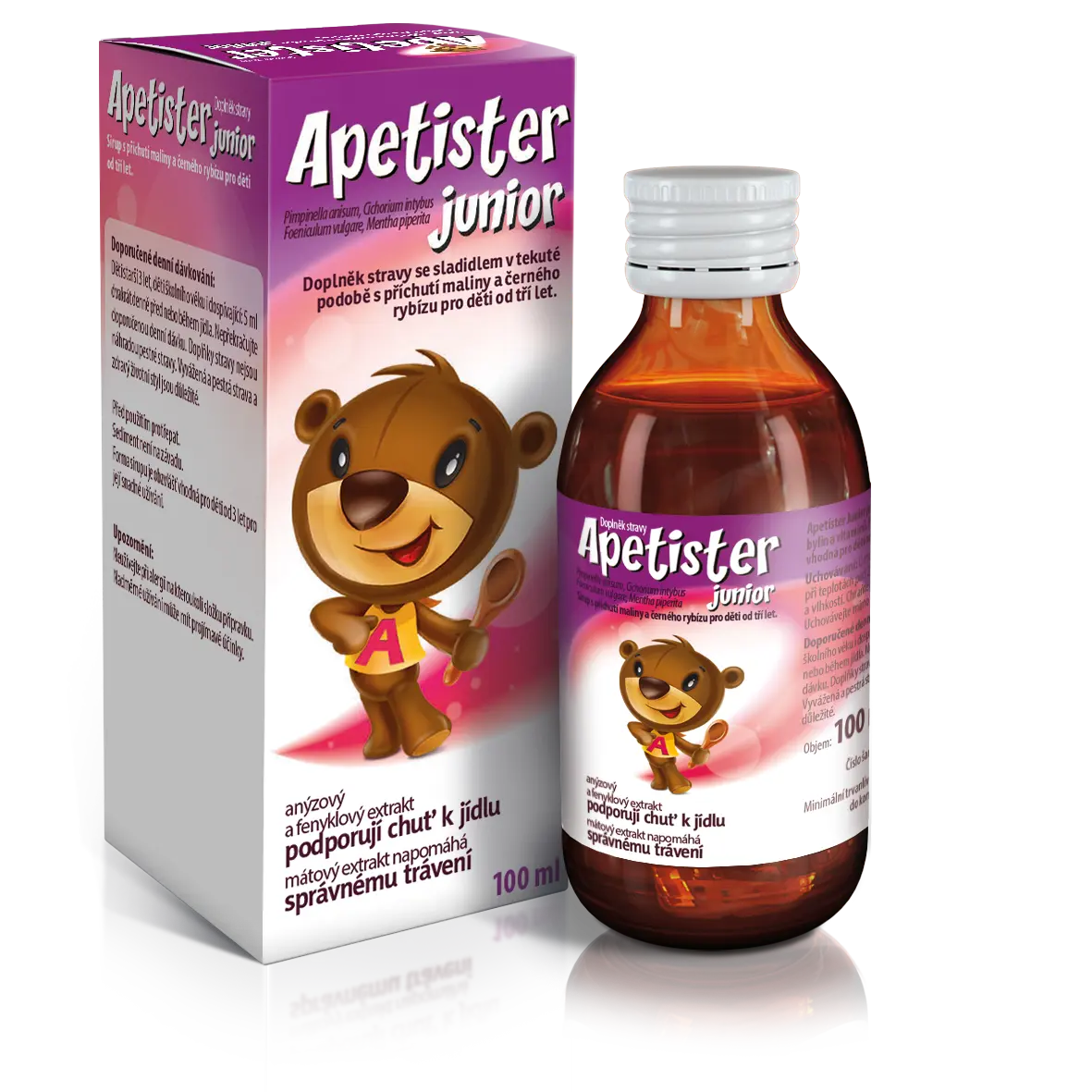 Apetister Junior sirup 100 ml