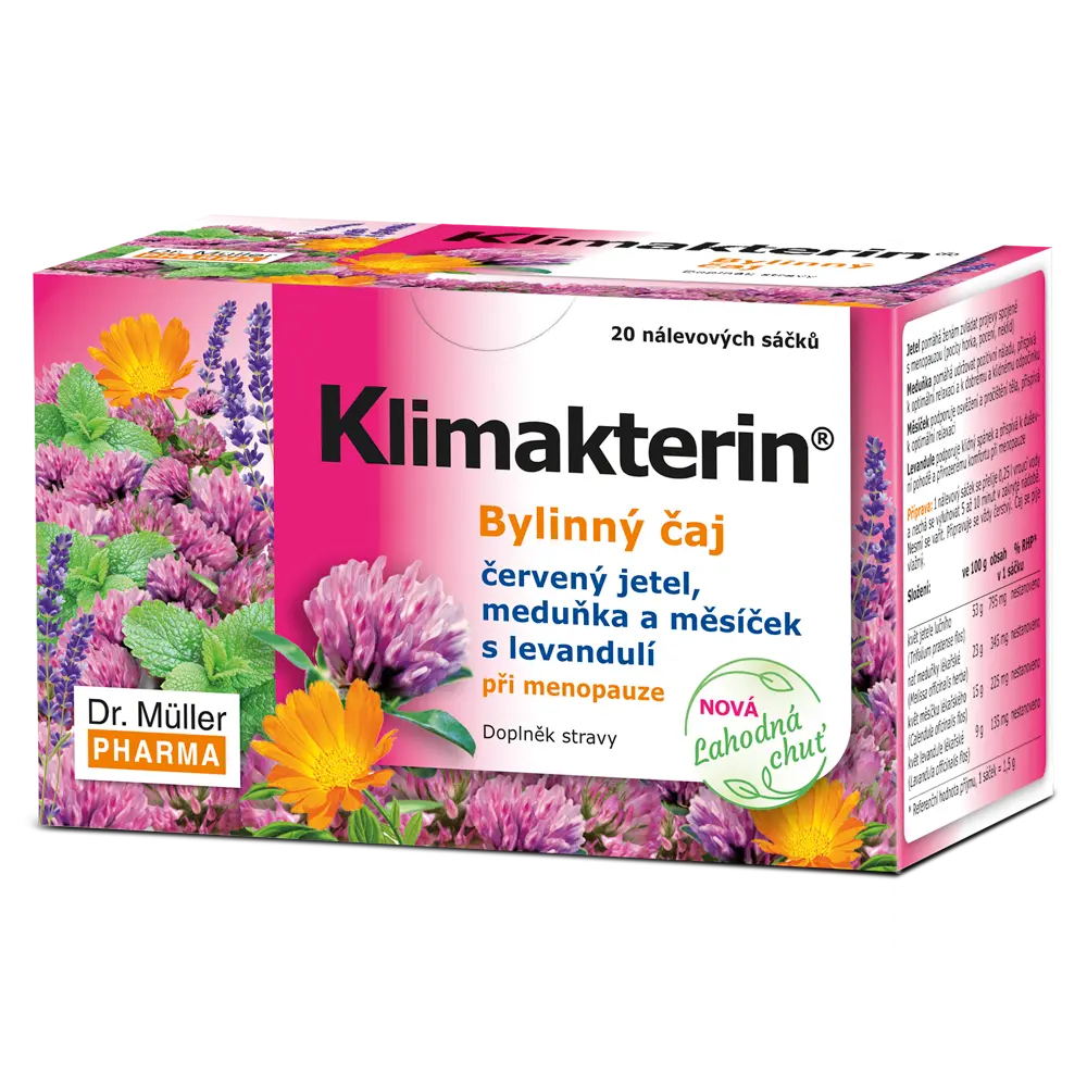 Dr. Müller Klimakterin bylinný čaj při menopauze 20 x 1,5 g