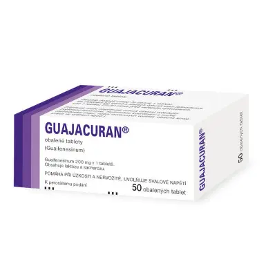 Guajacuran 200 mg tbl.obd.50