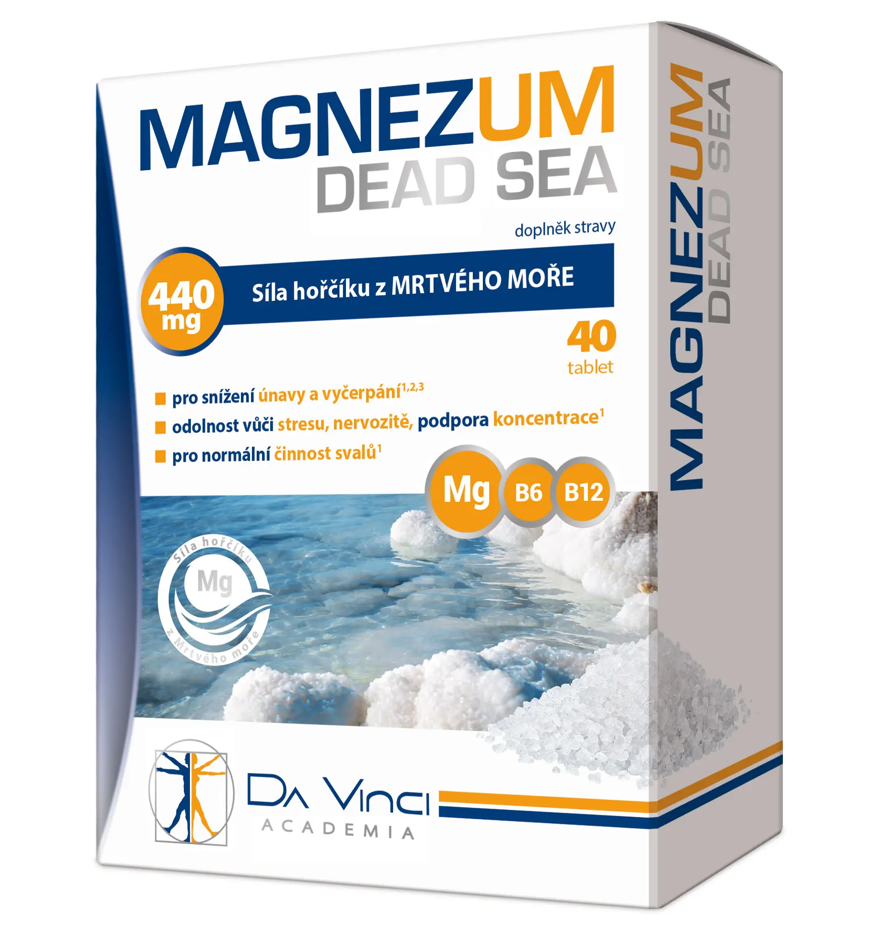 Magnezum Dead Sea Da Vinci Academia 40 tablet