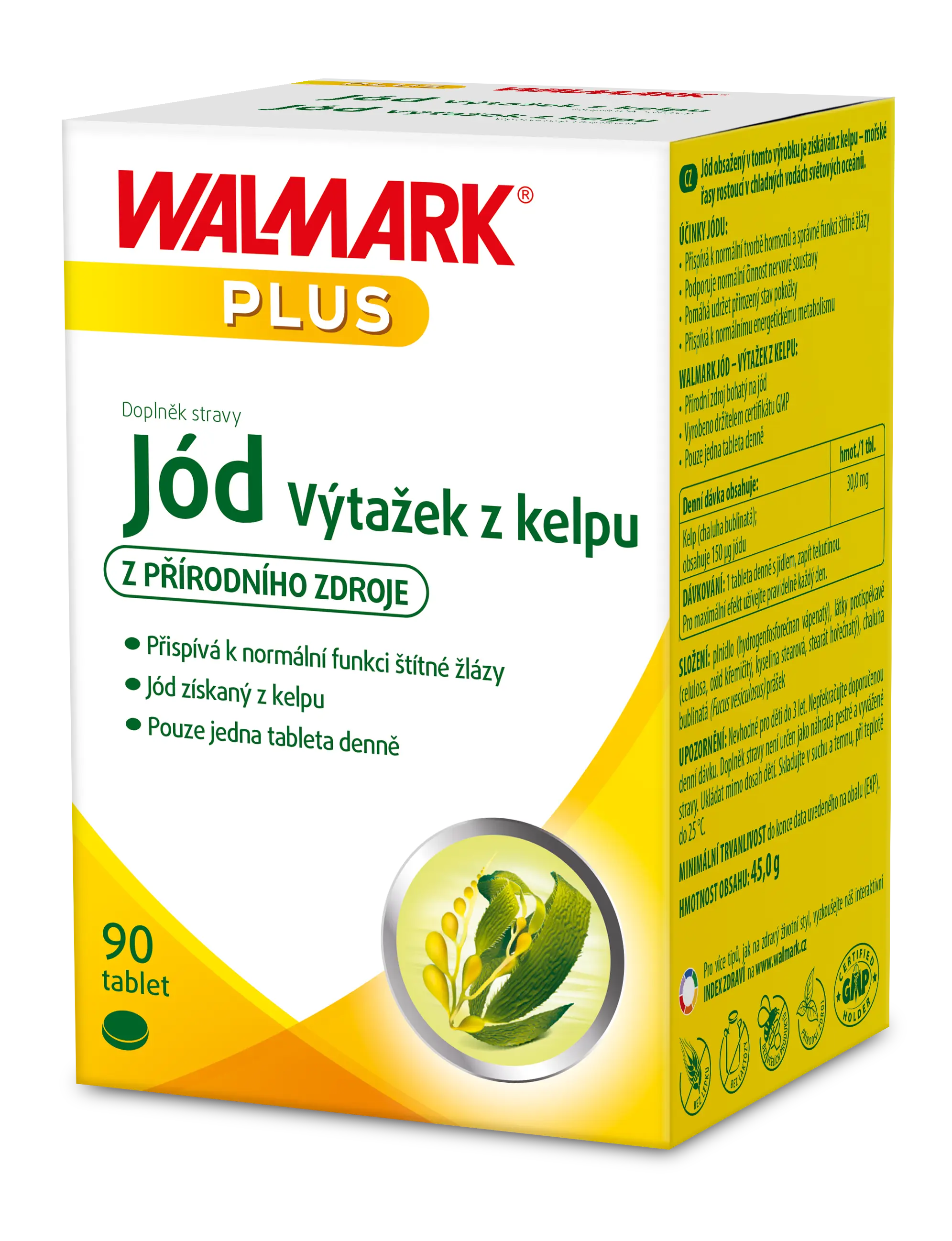 Walmark Jód výtažek z Kelpu 90 tablet