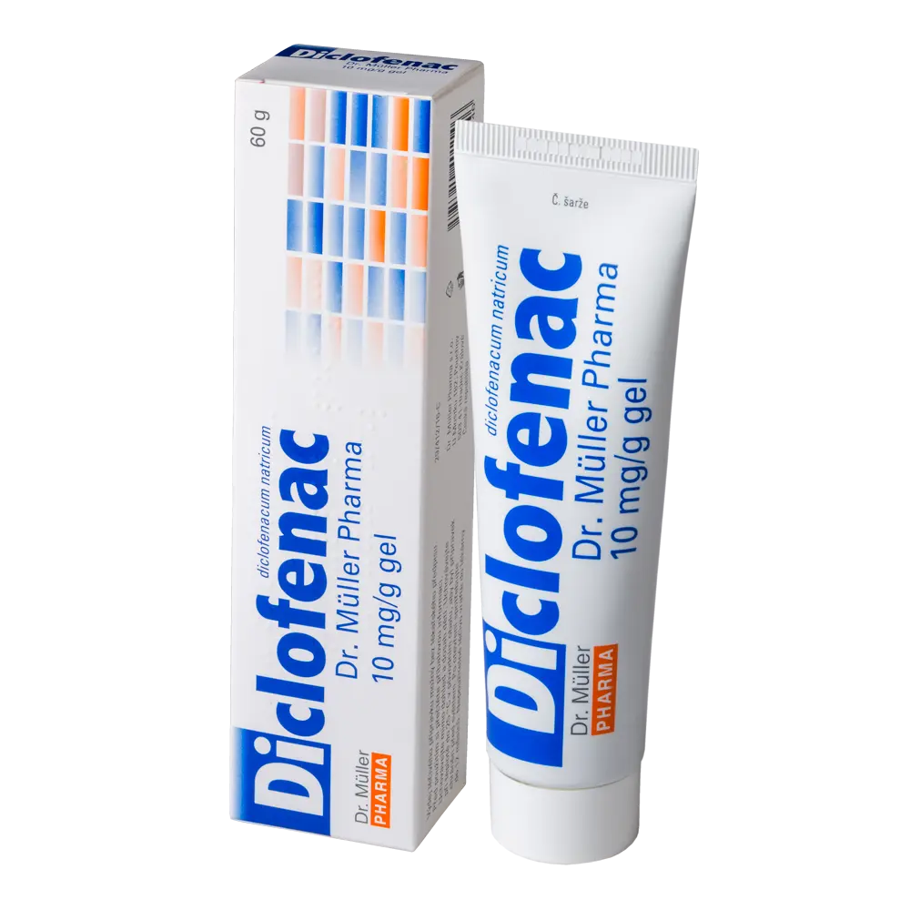 Diclofenac Dr.Müller Pharma 10 mg/g.gel.60g
