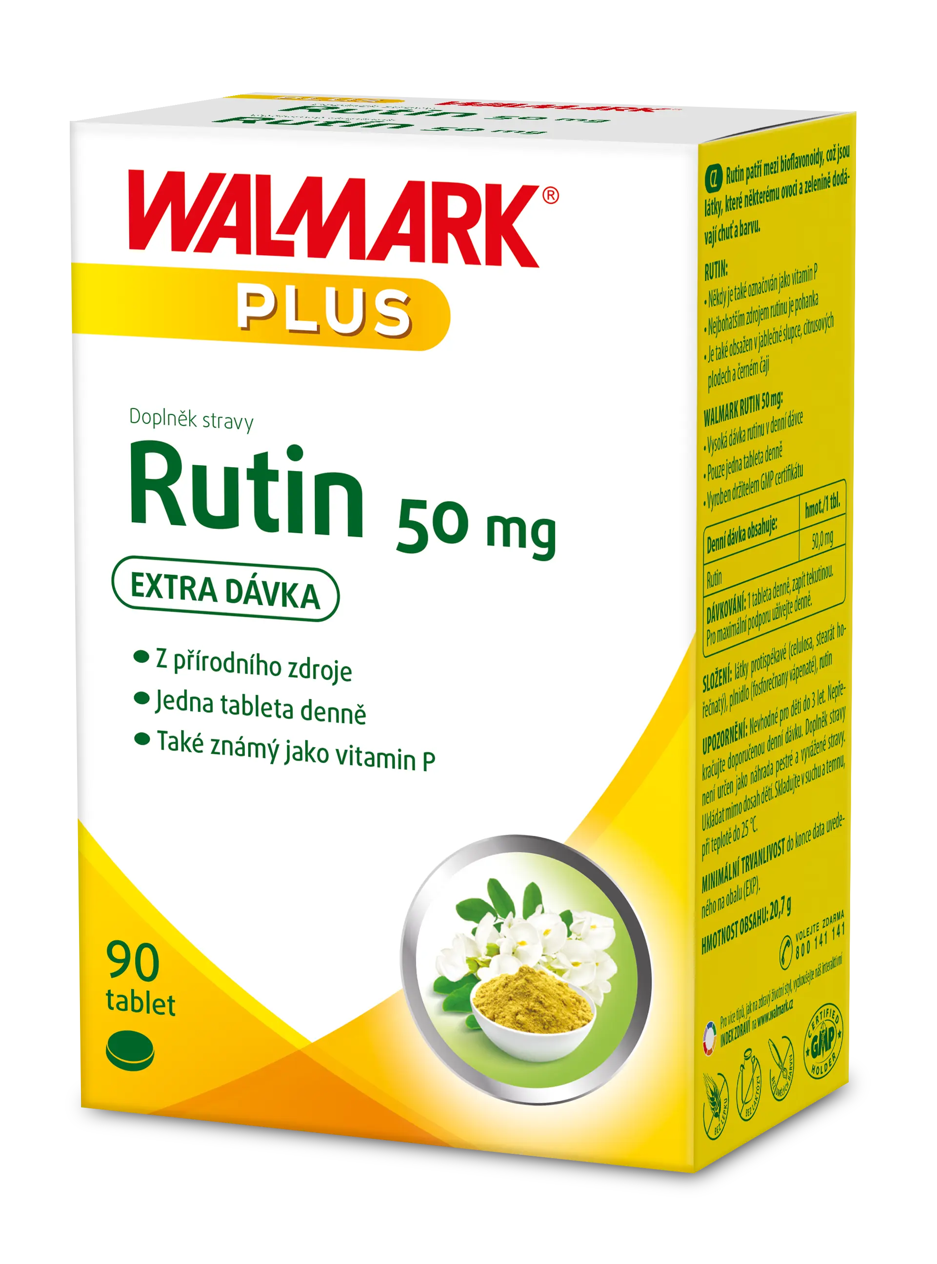 Walmark Rutin 50 mg 90 tablet