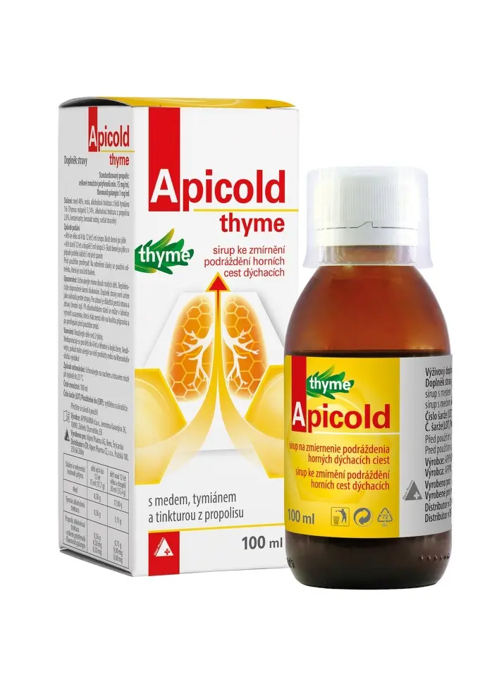 Apipharma APICOLD thyme sirup 100 ml