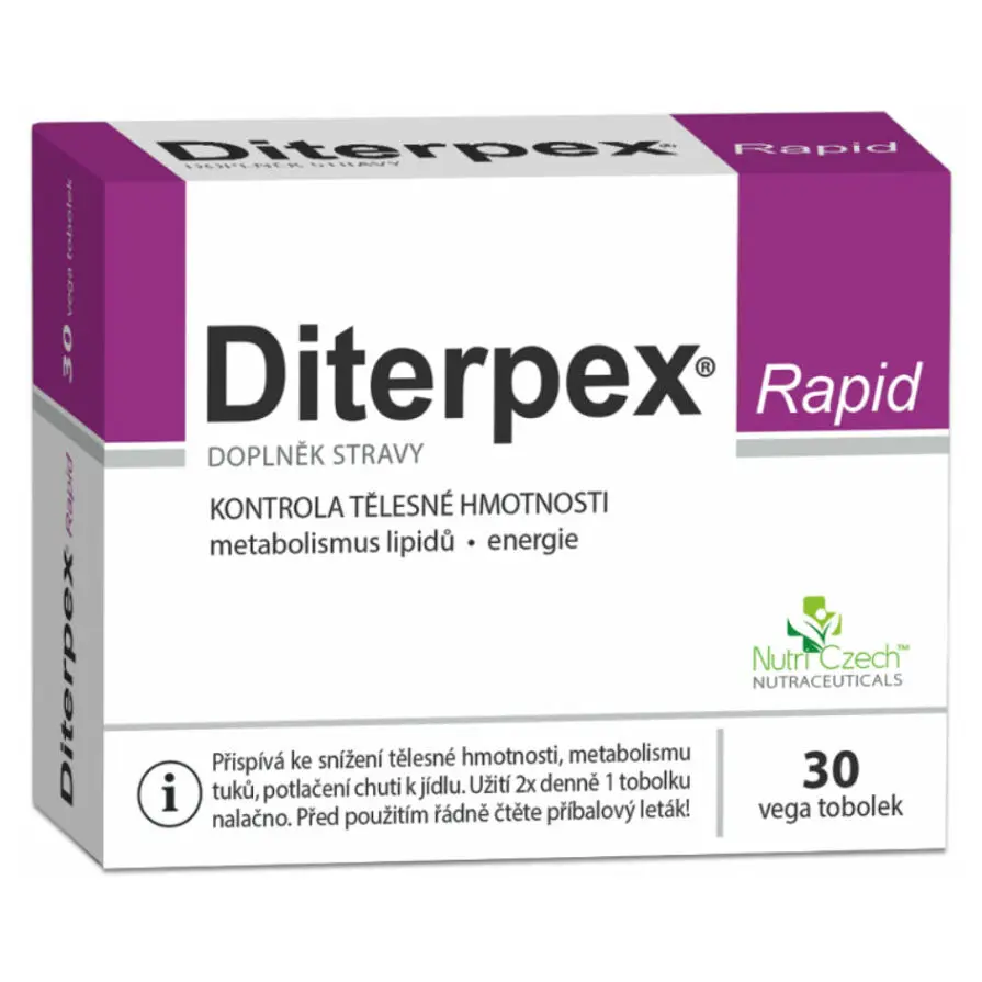 NutriCzech Diterpex Rapid 30 tablet