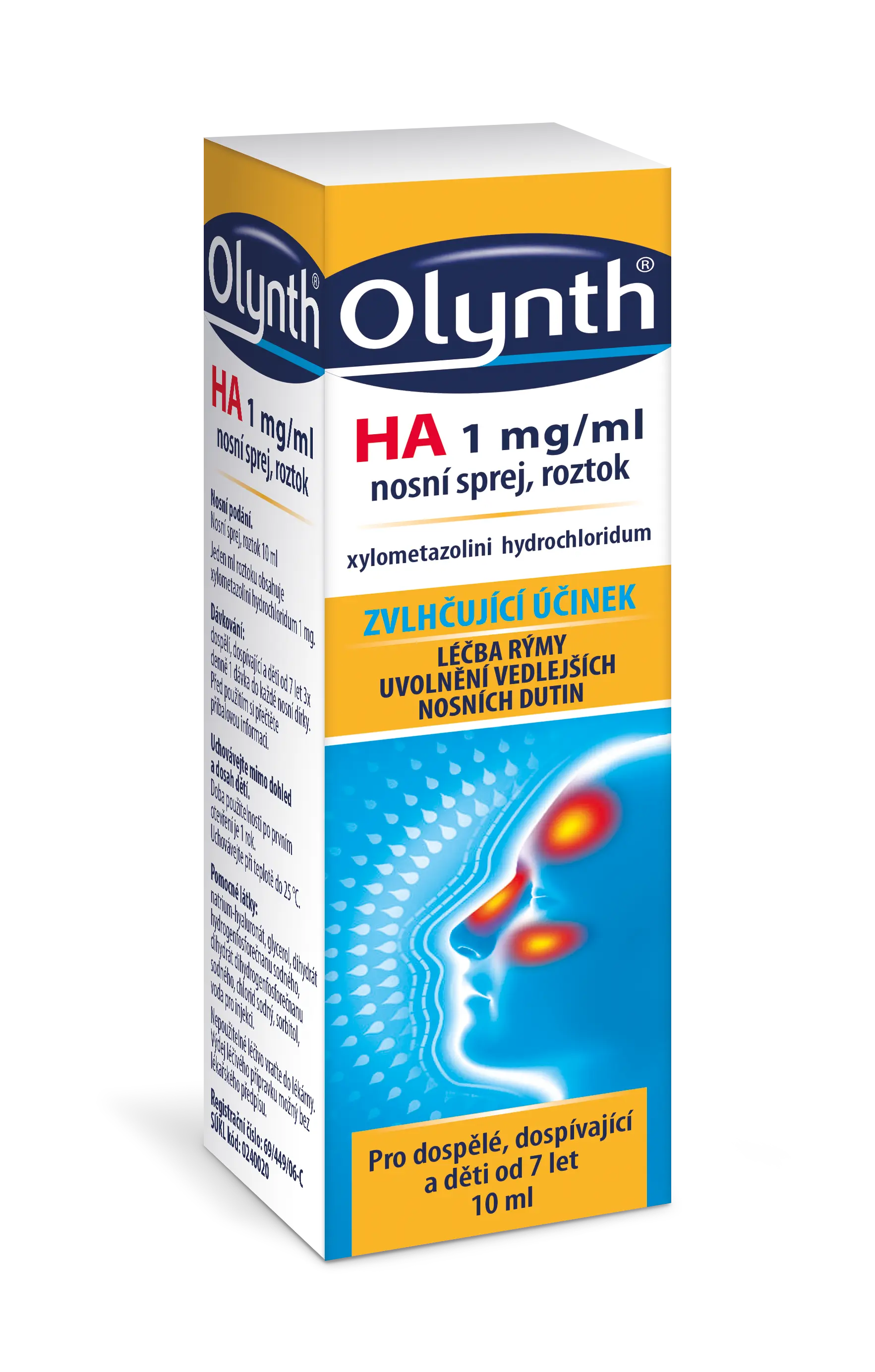 Olynth® HA 1 mg/ml, nosní sprej roztok 10 ml