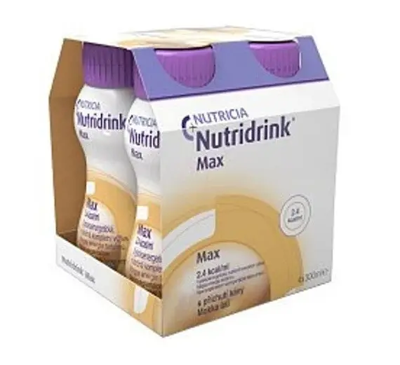 Nutridrink Max s příchutí kávy por.sol. 4 x 300 ml