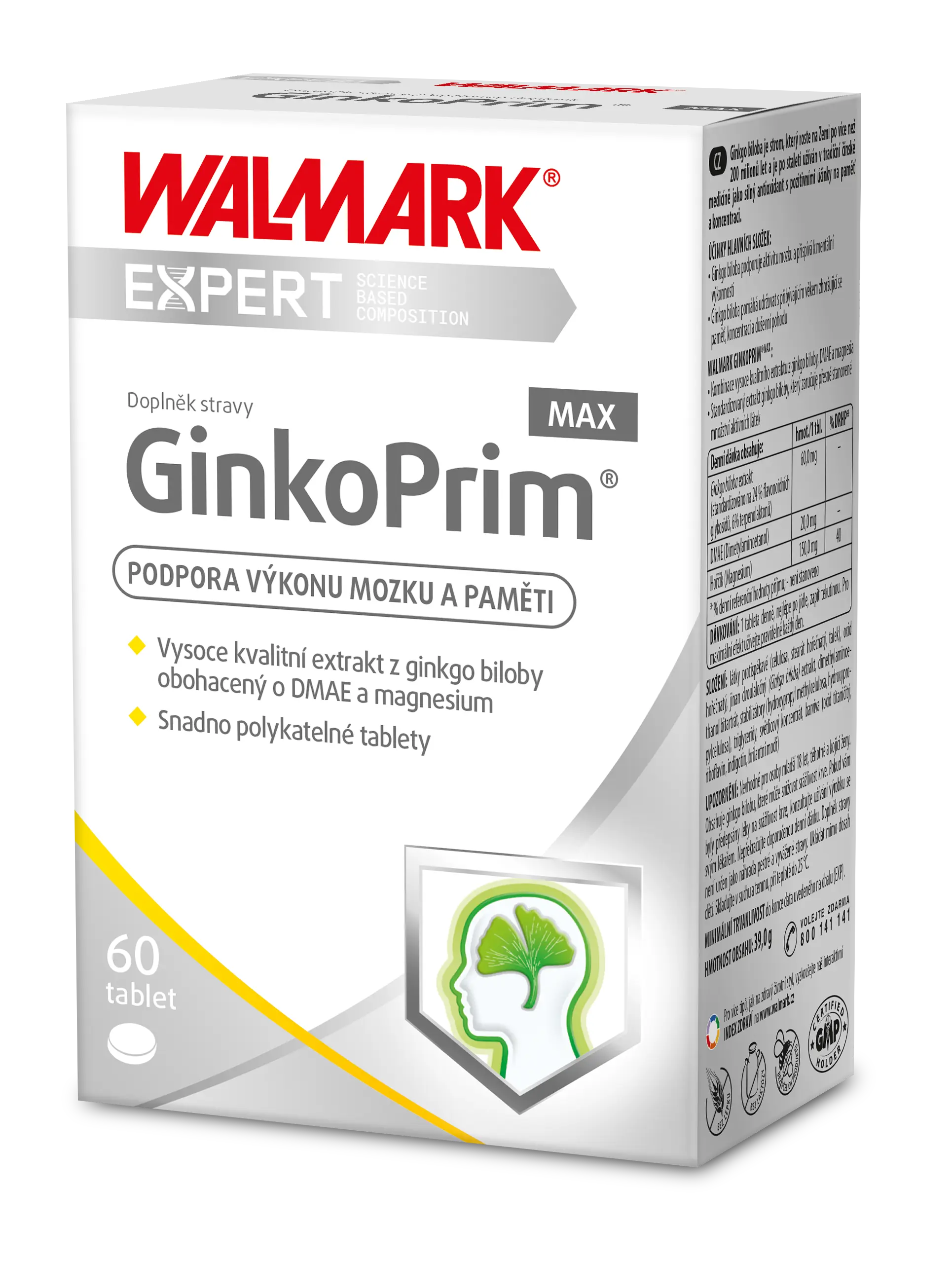 Walmark GinkoPrim MAX 60 tablet