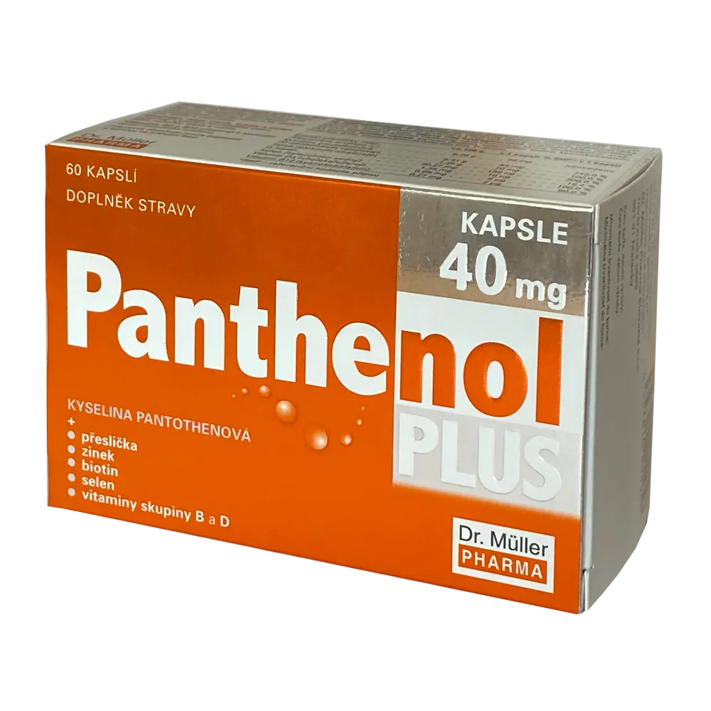Dr. Müller Panthenol PLUS 40 mg 60 kapslí