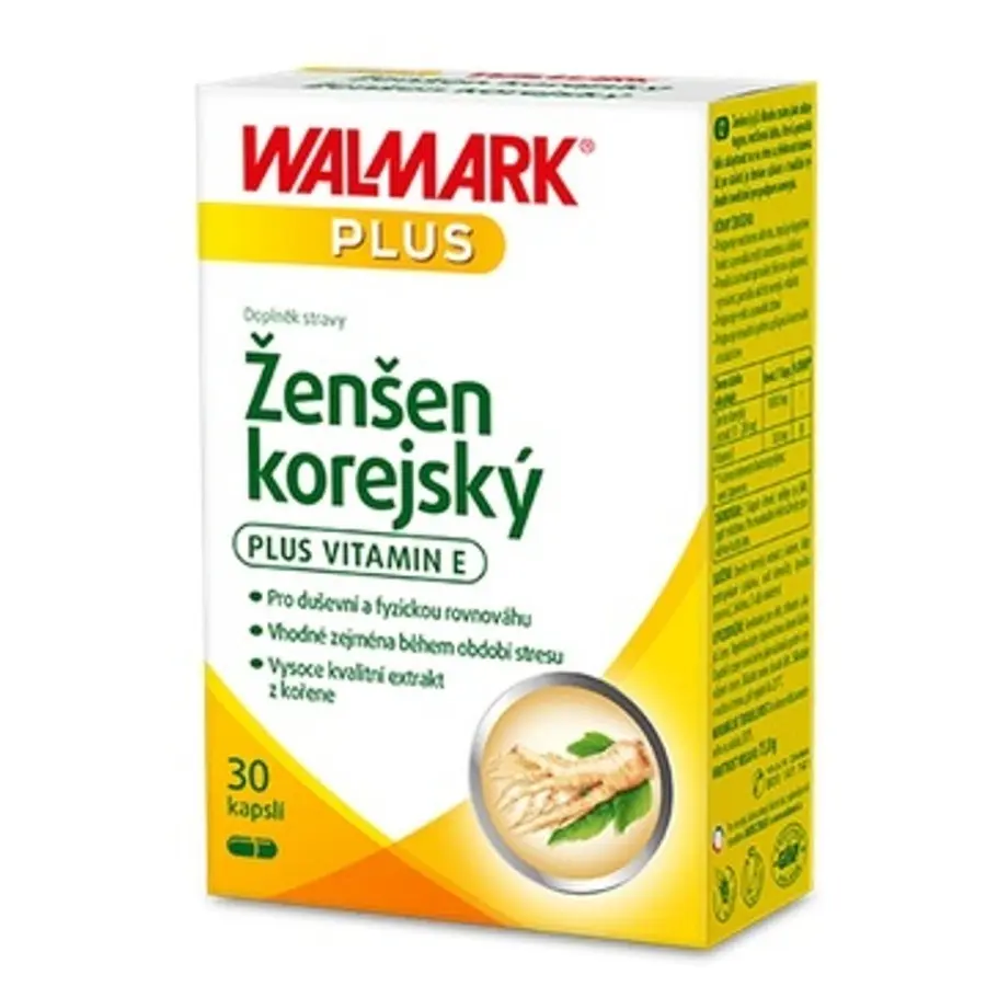 Walmark Ženšen korejský 30 kapslí