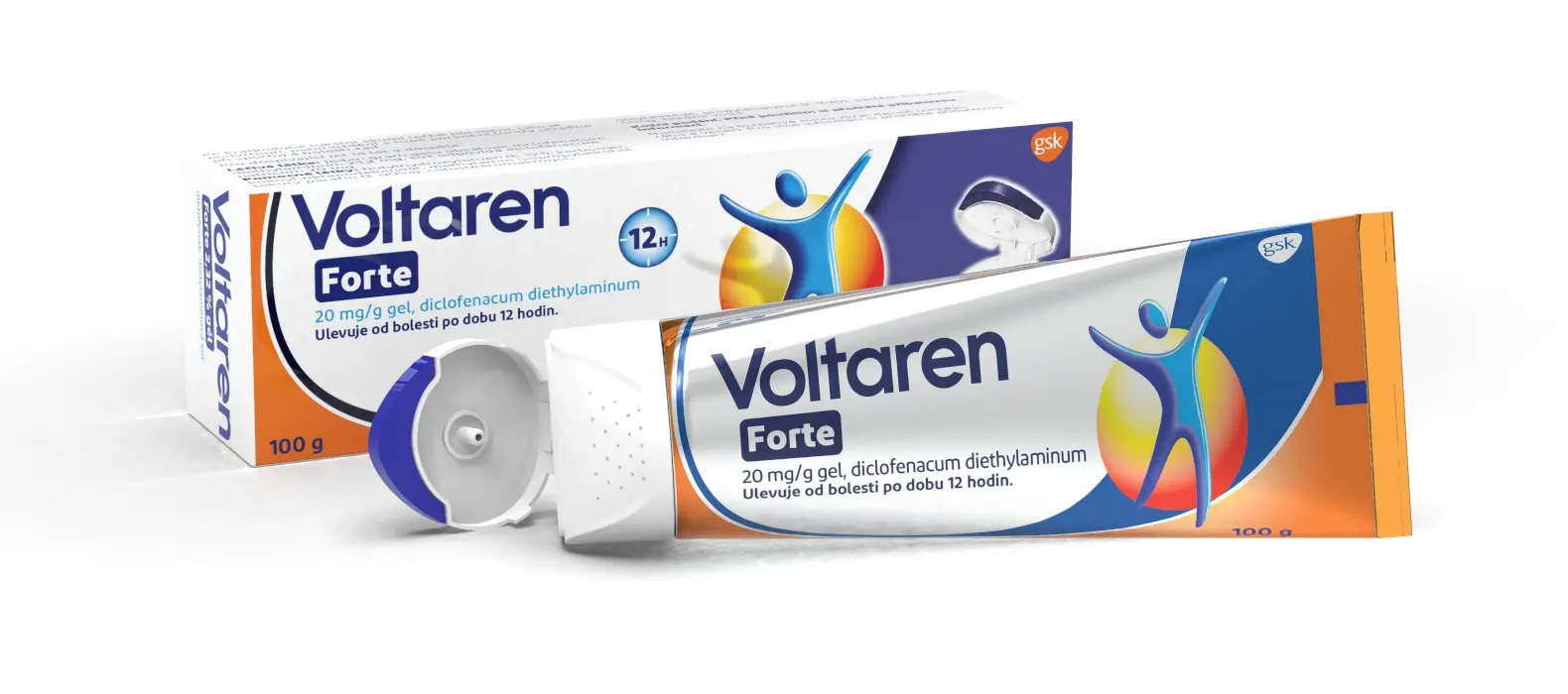 Voltaren Forte 20 mg/g.gel.100 g