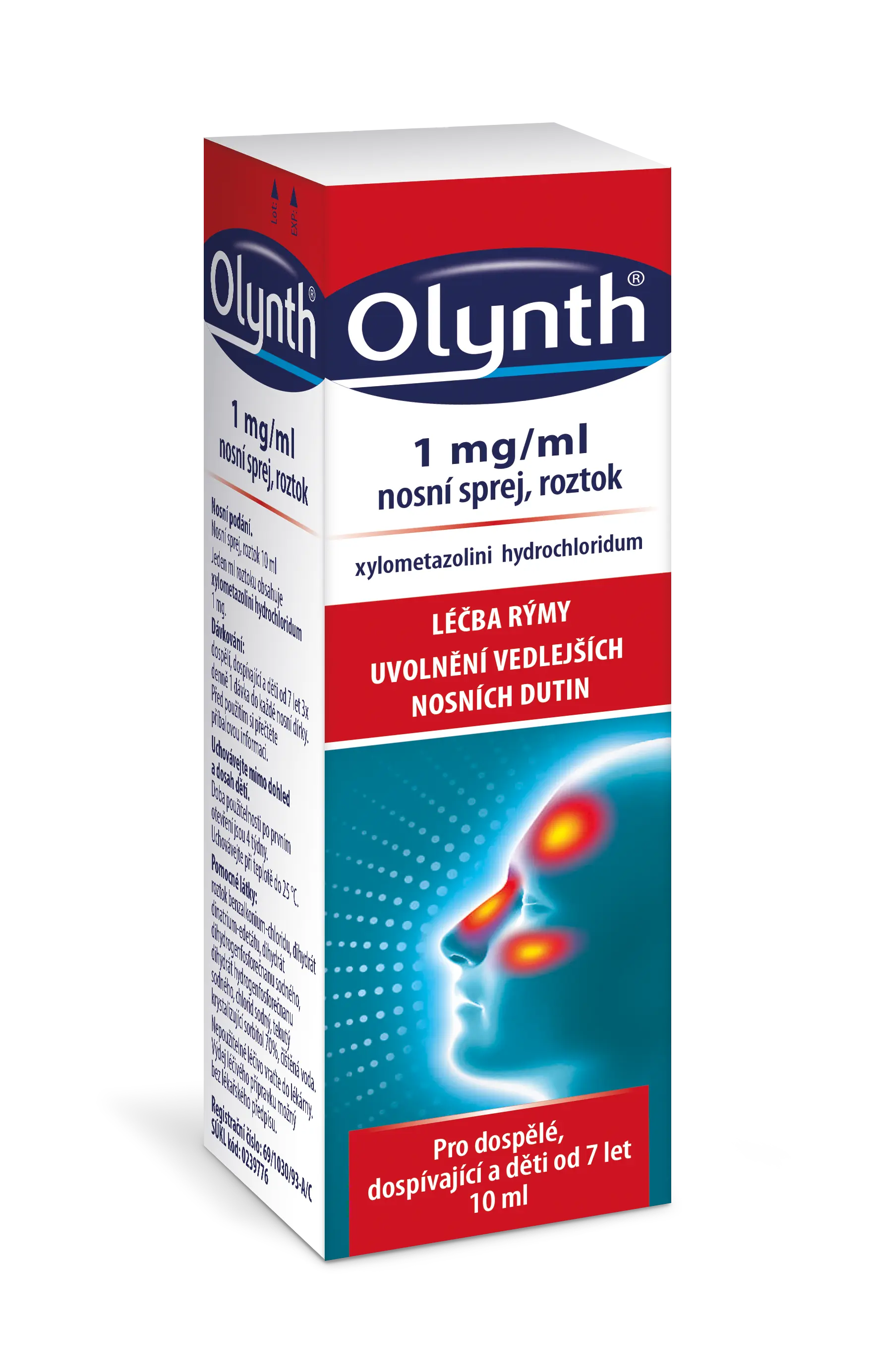 Olynth® 1 mg/ml nosní sprej roztok 10 ml