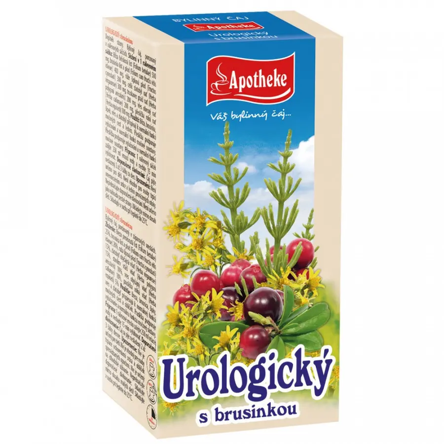 Apotheke Natur urologický s brusinkou čaj 20 x 1,5 g