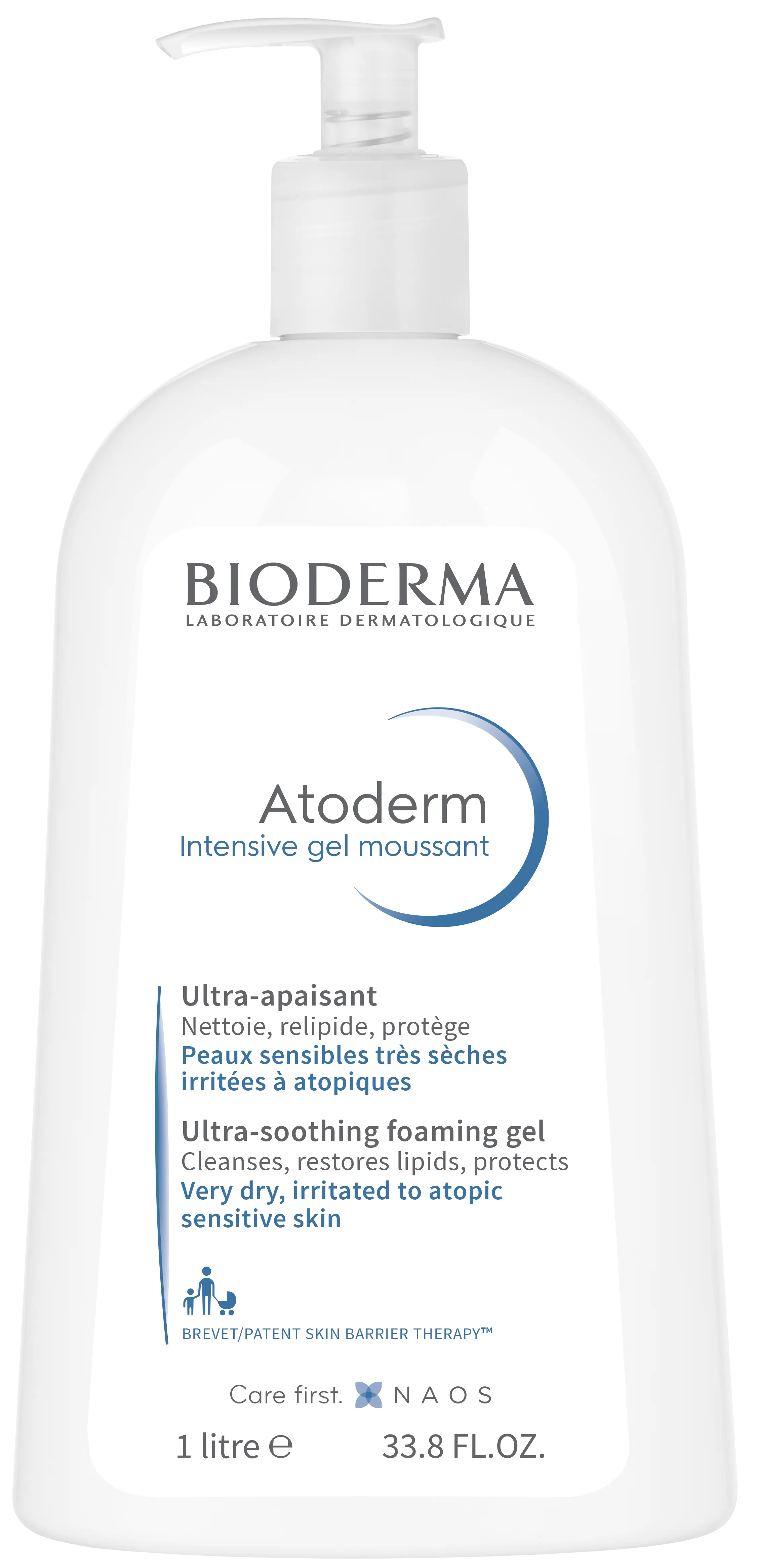 Bioderma Atoderm Intensive Gel moussant 1000 ml