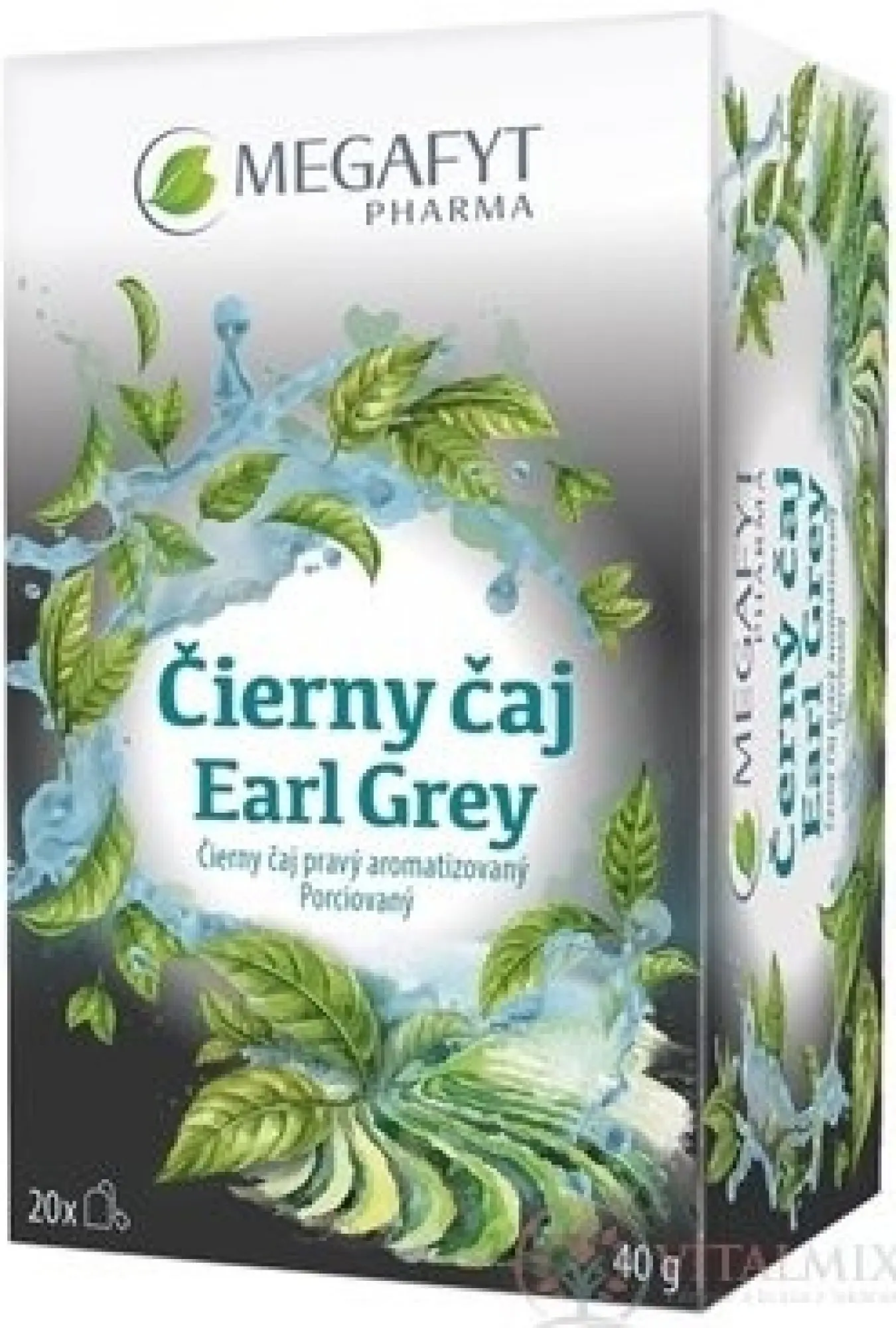 Megafyt Černý čaj Earl Grey 20 x 2 g