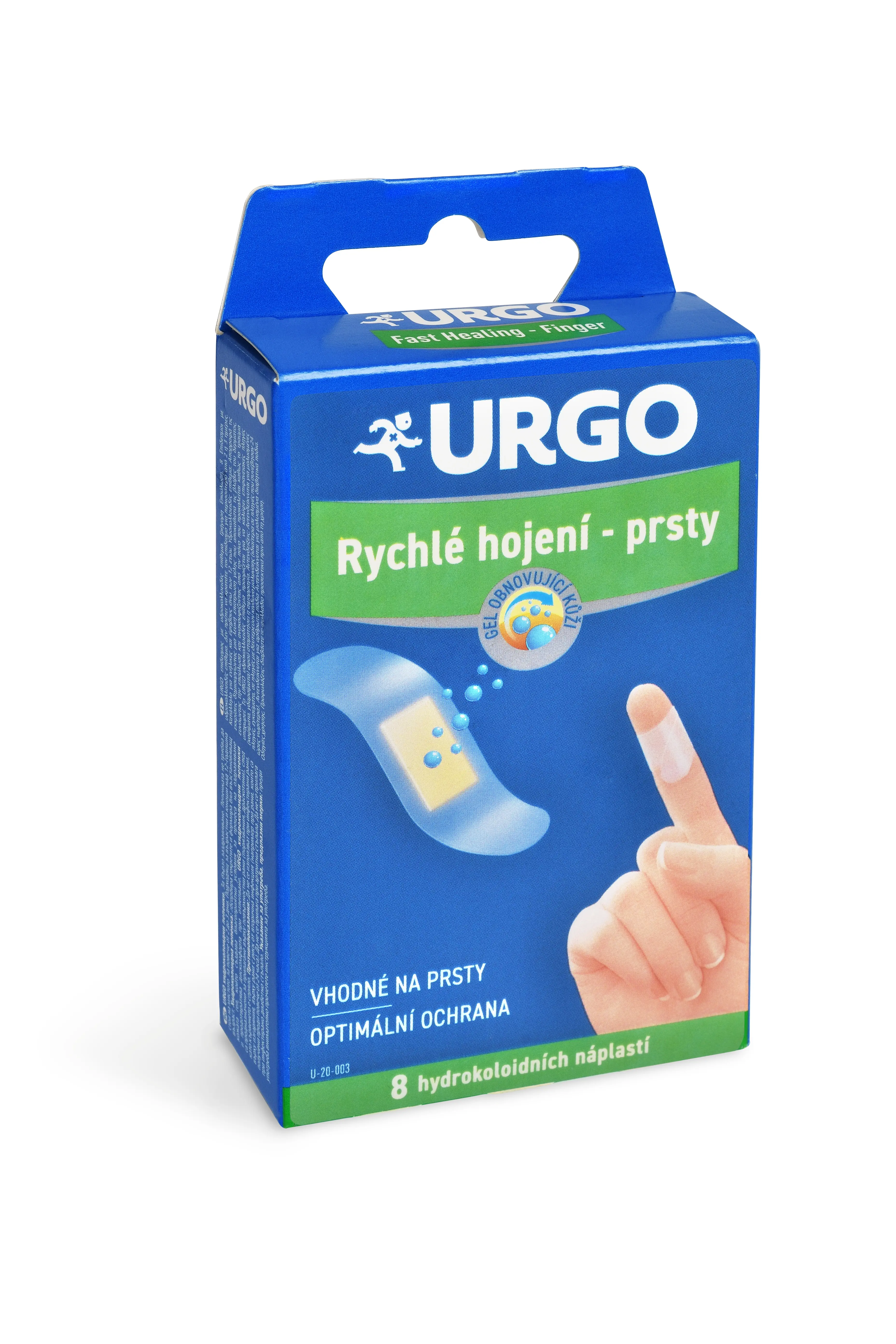 Urgo Fast Healing Finger hydrokoloidní náplast 8 ks