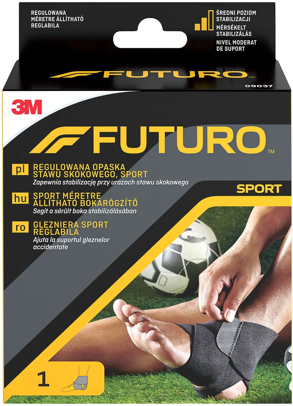 3M FUTURO 9037 univerzální bandáž hlezenního kloubu SPORT