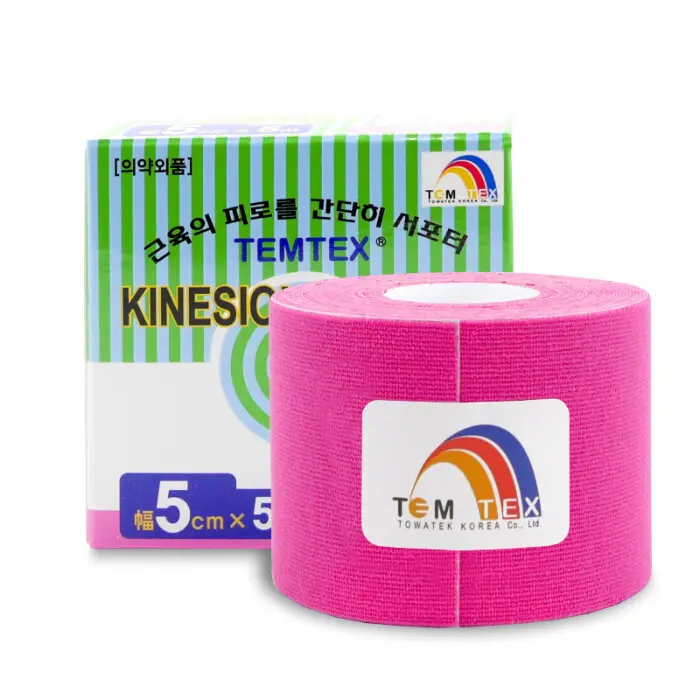 Temtex Kinesio Tape Classic růžová 5cm x 5m