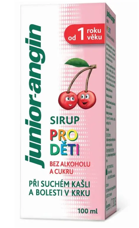 Junior angin sirup pro děti 100 ml