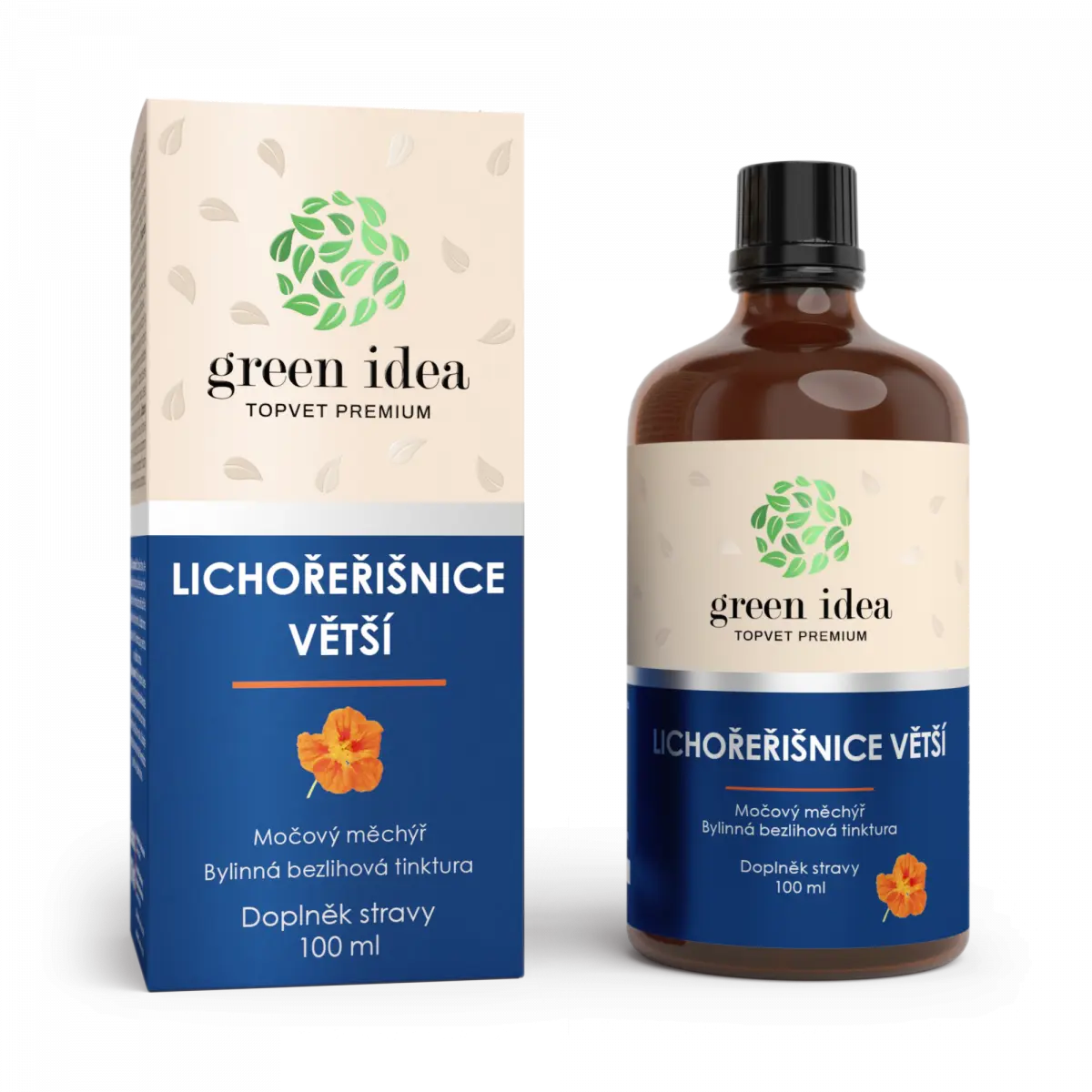 GREEN IDEA Tinktura bezlihová Lichořeřišnice 100 ml