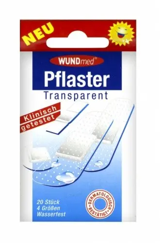 Náplast WUNDmed Transparent 20ks