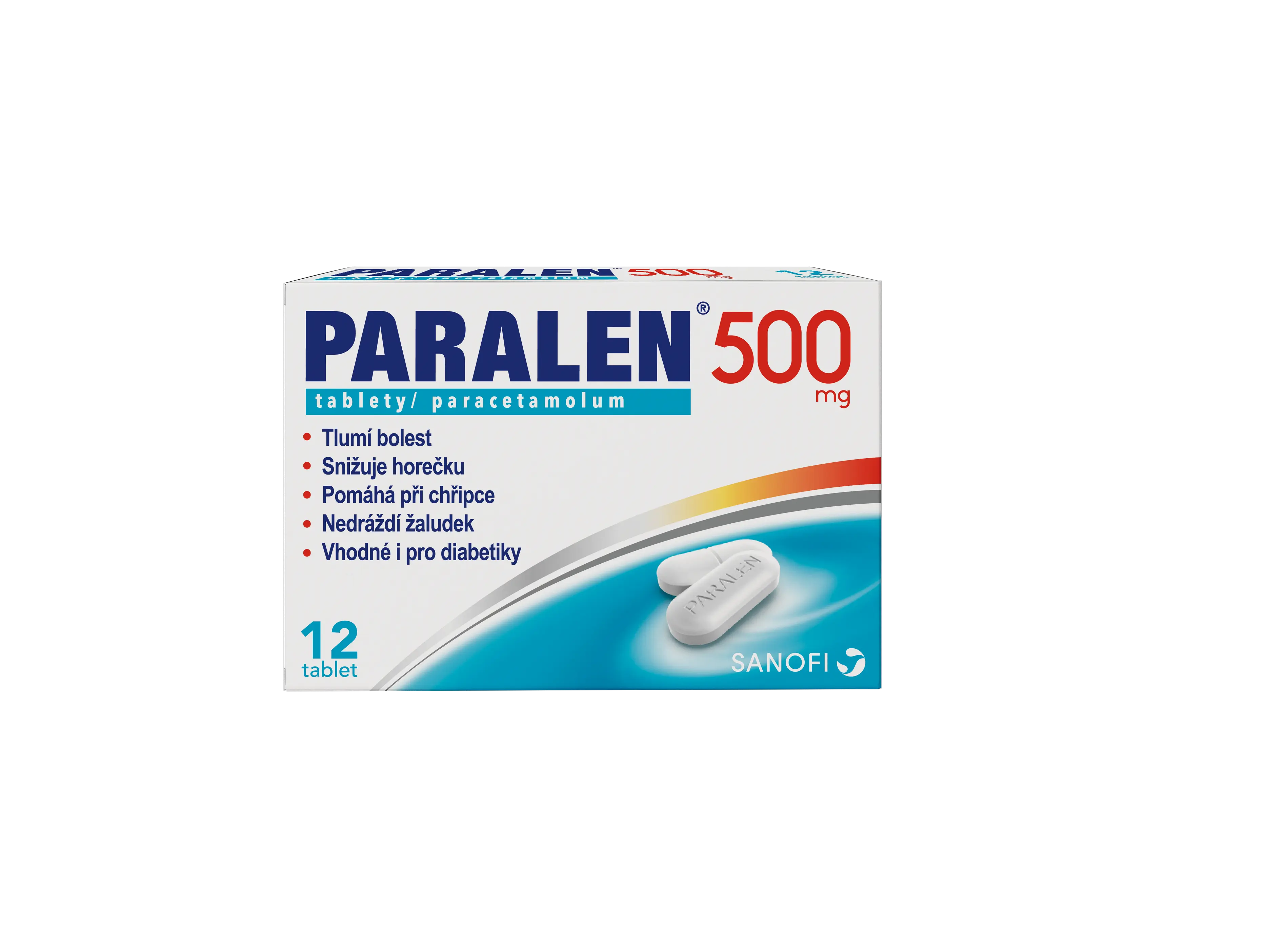 PARALEN® 500 mg tablety 12 ks