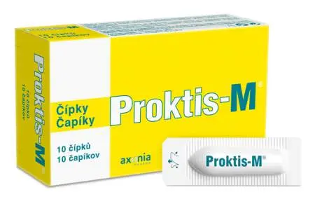 Farma Derma proktis-m rektální čípky 10 x 2 g