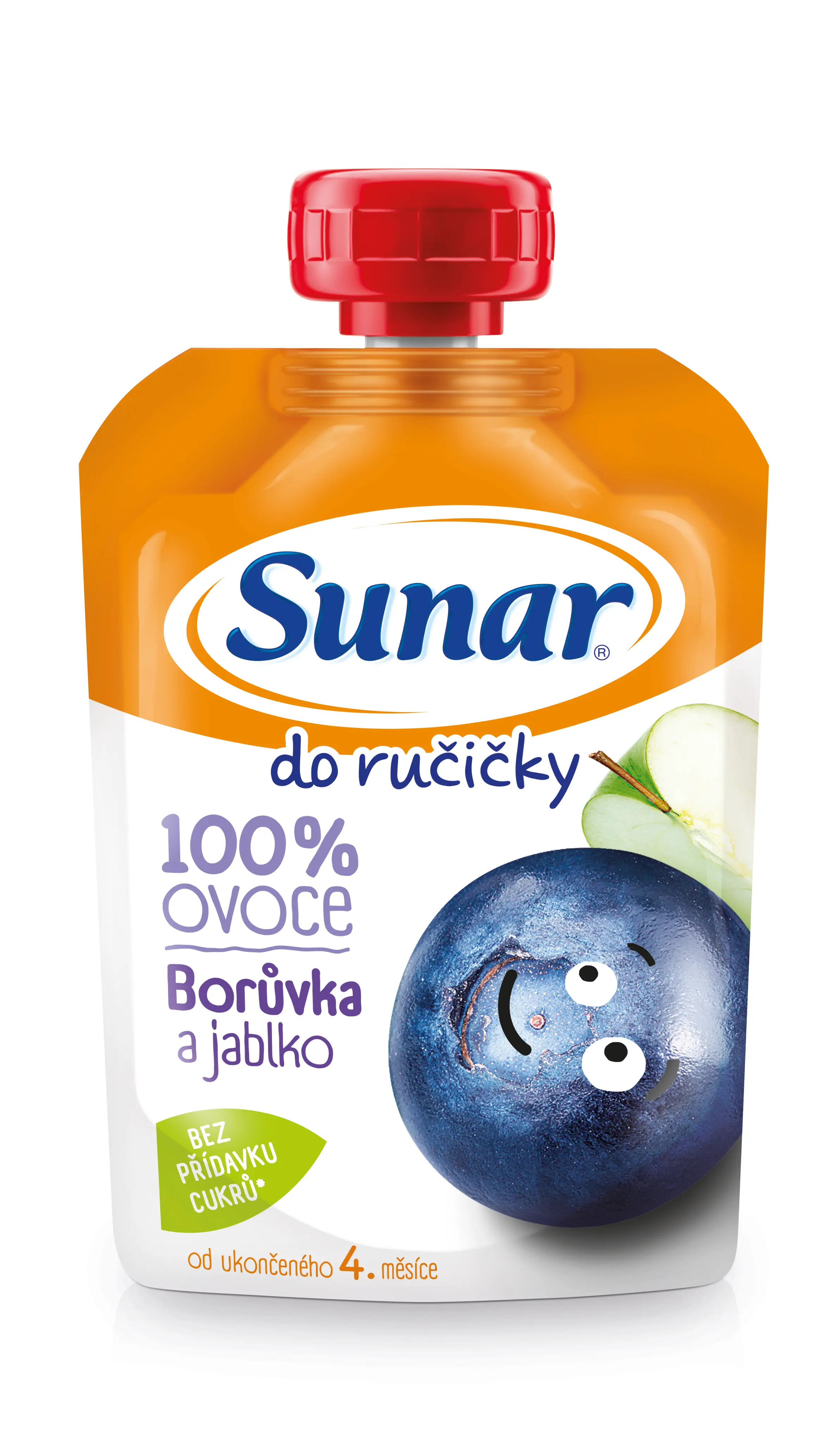 Sunar kapsička Do ručičky jablko borůvka 100g