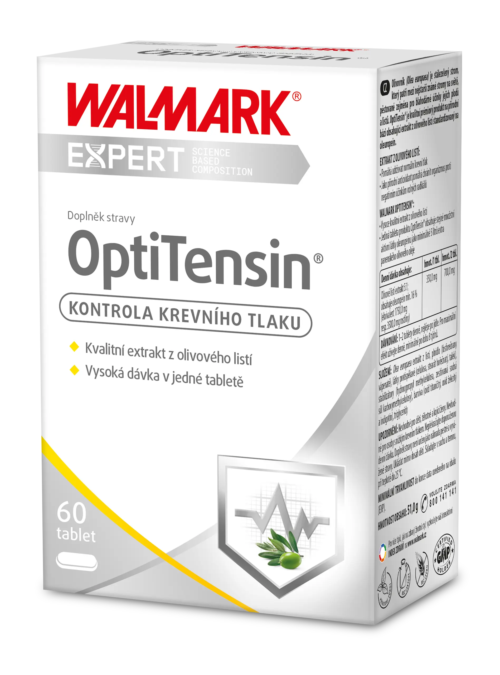 Walmark OptiTensin 60 tablet bls.