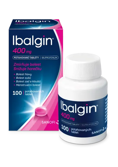 Ibalgin 400 mg 100 potahovaných tablet